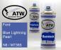 Preview: Ford, Blue Lightning Pearl, N6 / M7365: 400ml Sprühdose + 400ml Klarlack - Set, von ATW Autoteile West.